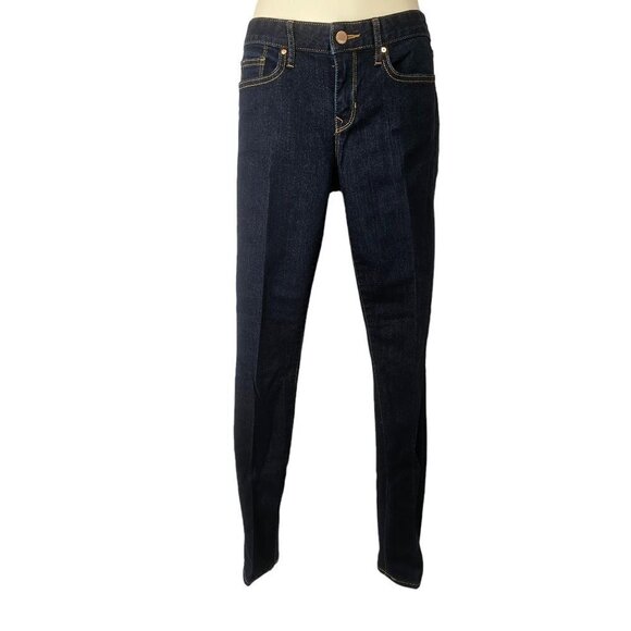 Always Skinny Gap 1969 Jeans Discontinued Dark Wash Denim Low Rise Womens 27r - Picture 1 of 7